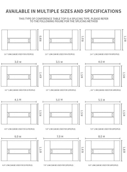 Office Modern Meeting Room Table  Office Furniture Conference Table Meeting Tables