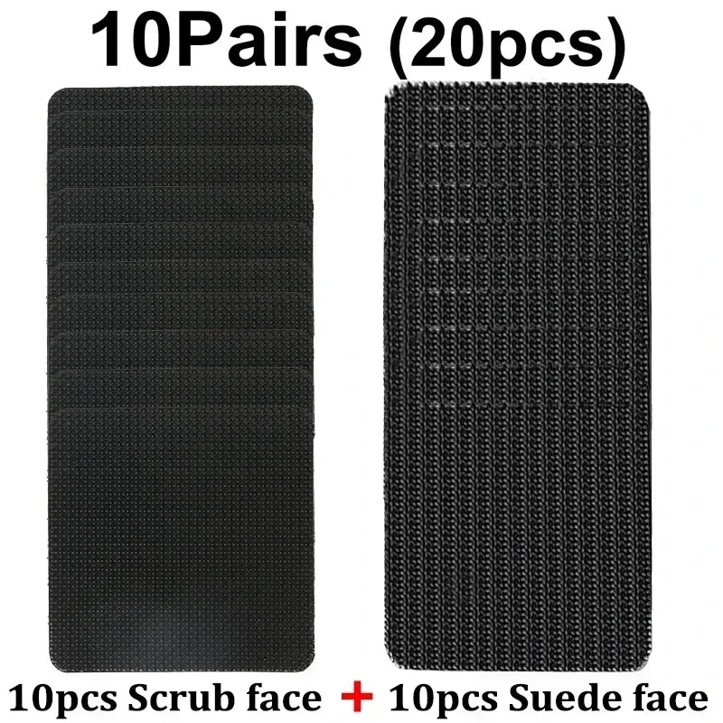 Double Side Adhesive Patch for Car Carpet Fixing Stickers Fasteners Home Office Foot Mats Carpets Anti Skid Grip Nylon Tape Pads