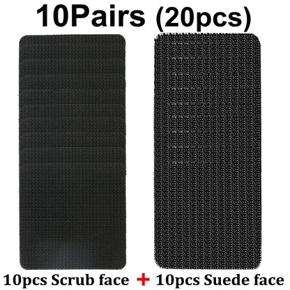 Double Side Adhesive Patch for Car Carpet Fixing Stickers Fasteners Home Office Foot Mats Carpets Anti Skid Grip Nylon Tape Pads