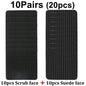 Double Side Adhesive Patch for Car Carpet Fixing Stickers Fasteners Home Office Foot Mats Carpets Anti Skid Grip Nylon Tape Pads