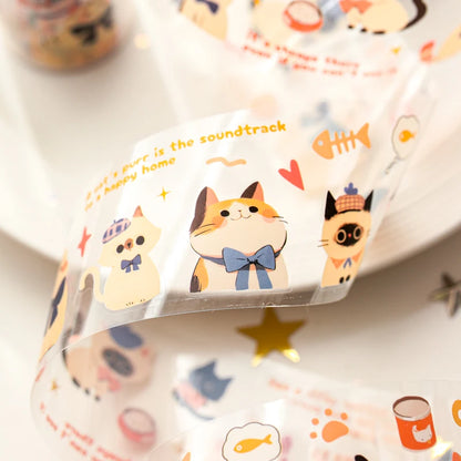 Mr Paper 2rolls/bag kawaii cat and dog diary series tape cute style handbook tape DIY diary photo frame phone case