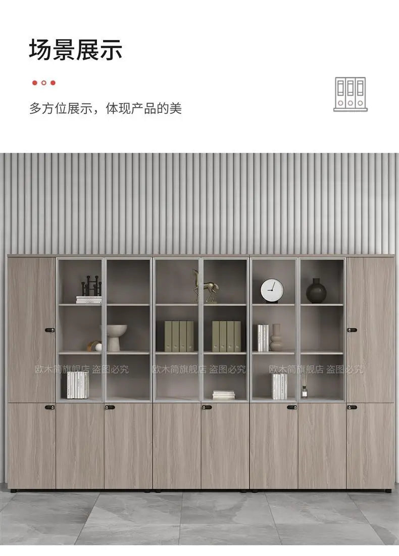 Office File Cabinet, Wooden File Storage Cabinet, Office Cabinet,locker With Combination Lock