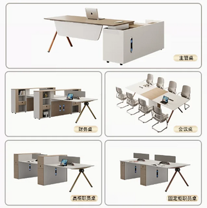 Wholesale factory desk computer desk administrative desk  boss office desk
