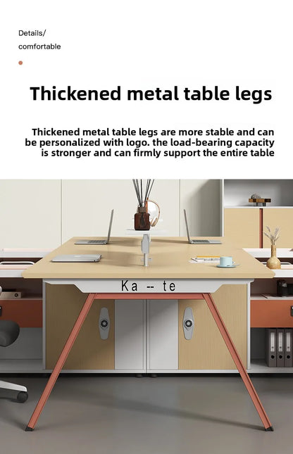 Wide Working Space Convenient Computer Table Workstation Desk Office Furniture Classical Minimalist Office Desks  boss office de