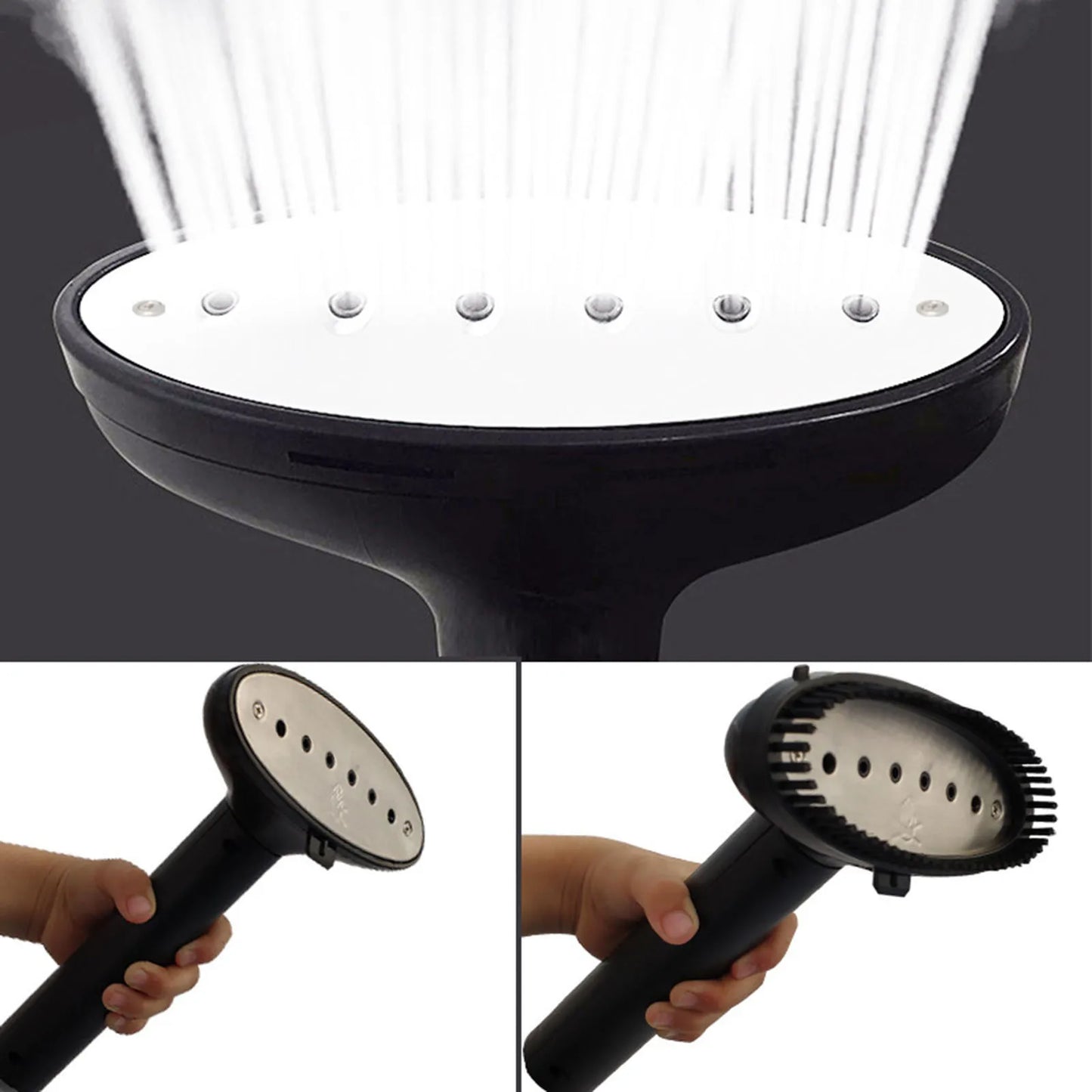Standing Garment Long Steam Nozzle Parts Electric Iron Handle Brush Head for Upholstered Furniture Curtains Clothing Delicates