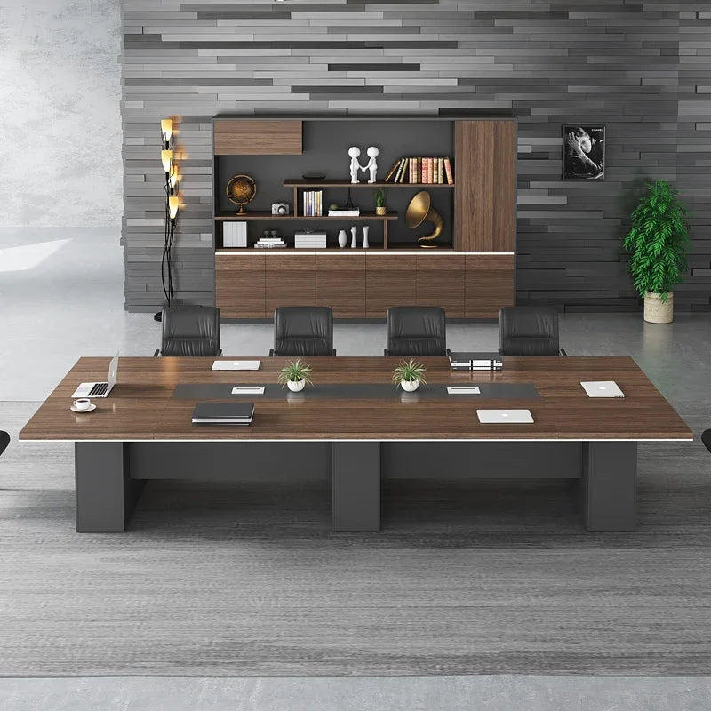 Oval Conference Table Table De Conference Office Set Furniture Wooden 6 Seater Conference Table