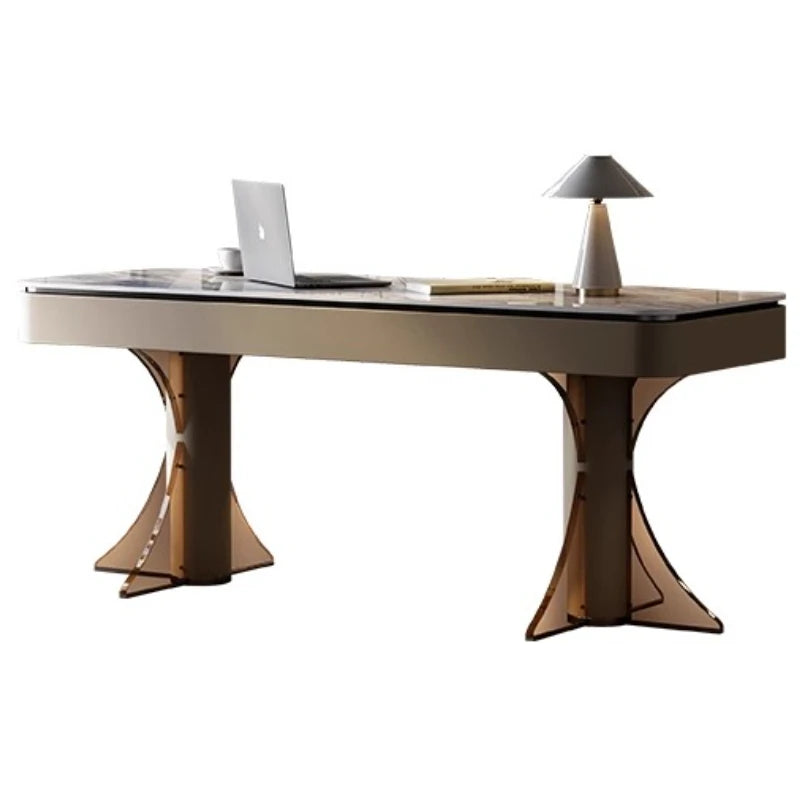 Elegant Craftsmanship In Large Office Desk Stunning European Design Standing Table Office Use Muebles Oficina Home Accessories