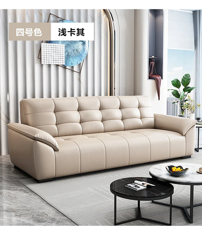 Office Sofa Simple Leisure Lounge Area Reception And Discussion Small Rental Room Three-person Coffee Table Combination