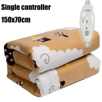 Warm Blanket Electric Heated Blanket 110V/ 220VElectric Blanket Double Manta Electrica Heating Blanket Carpets Heated Mat