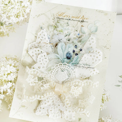 Mr.Paper,20PCS, Plant Themed Stickers, DIY Decorative Scrapbook Notebook Photo Frame Diary Stationery Flower Leaf Stickers Gifts