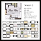 Mr. Paper, Retro Writing Bordered Message Paper, Scrapbook Supplies, Desktop Message, Decorative Notebook Photo Frame 100pcs