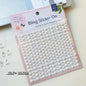 MINKYS New Arrival Pearl Star Heart Bling Bling Stickers DIY Scrapbook Stickers Confetti Decoration DIY Photo Frame Face Sticker
