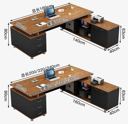 Decoration Accent Office Desk Creative Design Unique European Modern Office Desk Designer Mesas Escritorio Postmodern Furniture