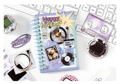15Pcs/lot Y2K Cute Retro Paper Card Stickers Material Pack Decorative Journal Scrapbooking DIY Photo Frame Collage