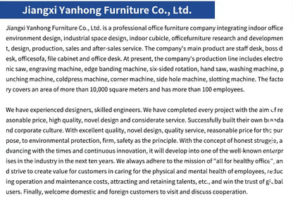 Modern And Luxury Light-Atmospheric Boss's Desk Simple And Elegant Office Supervisor's Desk Made Of Wood Modular