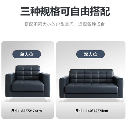 Office Sofa Business Reception Modern Simple Guest Single Three-person Office Sofa Coffee Table Combination Set