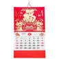 Chinese Traditional Calendar Hanging Calendar 2025 Traditional Lunar Calendar Year of Snake Calendar Household Wall Hanging