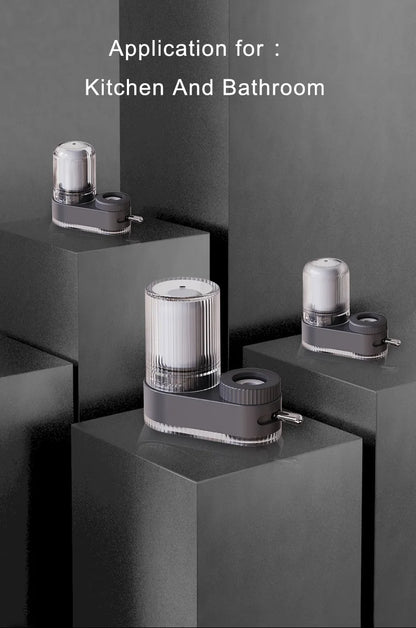 Splash proof faucet filter, water purifier, kitchen water treatment equipment, tap water filter customized