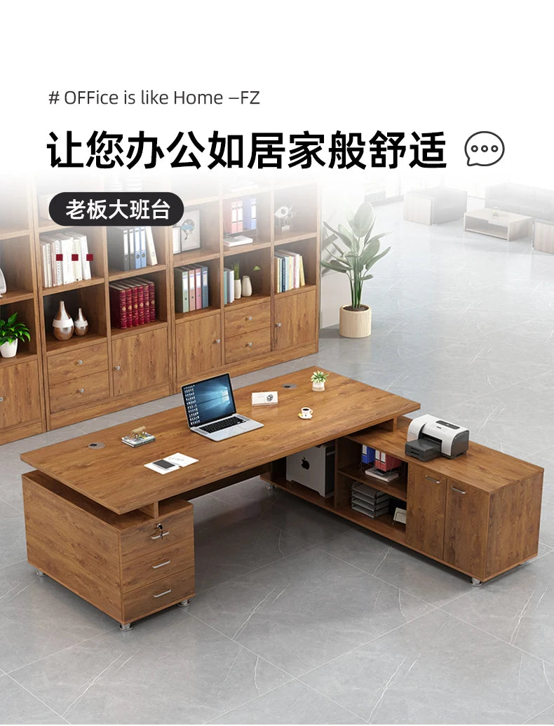 Decoration Accent Office Desk Creative Design Unique European Modern Office Desk Designer Mesas Escritorio Postmodern Furniture