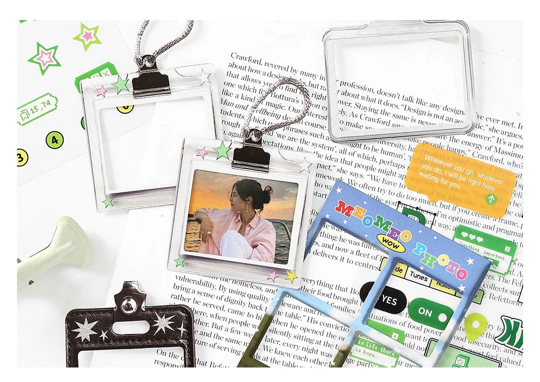15Pcs/lot Y2K Cute Retro Paper Card Stickers Material Pack Decorative Journal Scrapbooking DIY Photo Frame Collage