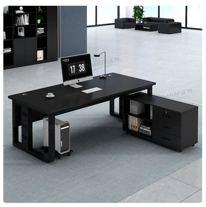 Interior Fashion Office Desk Luxury Designer Aesthetic Office Desk Universal Safe Mesa Ordenador Ornaments Home Furniture