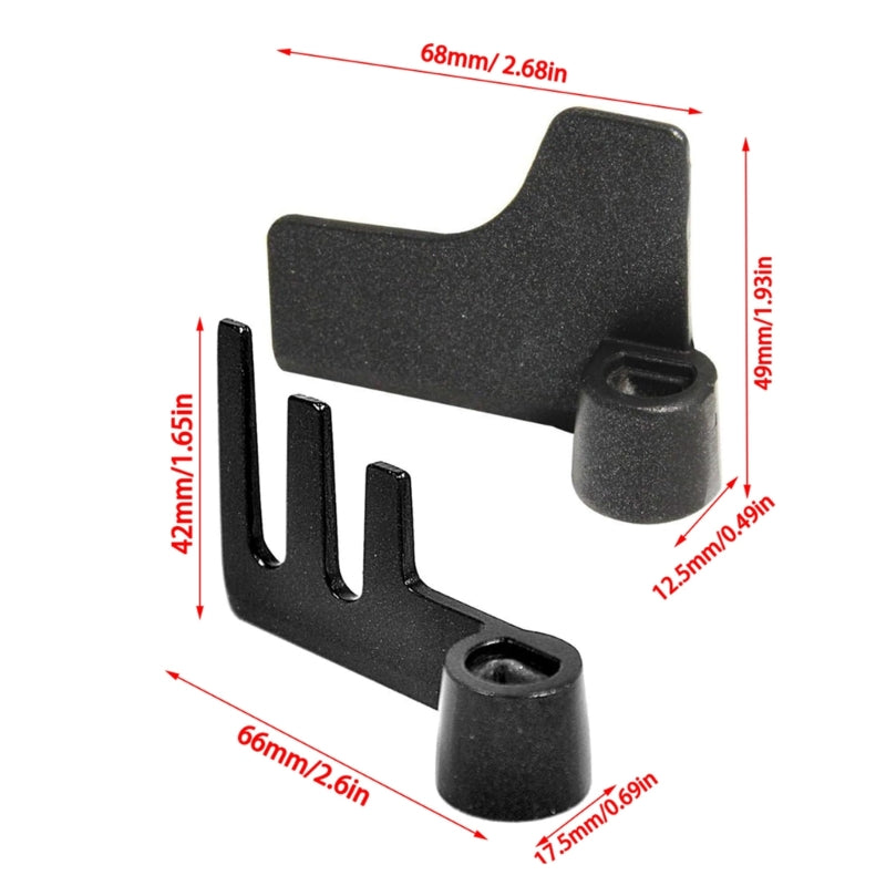 2 PCS Bread Maker Paddles Breadmaker Machine Kitchen Appliance Part Stirring Paddles Replacement Part Metal Material