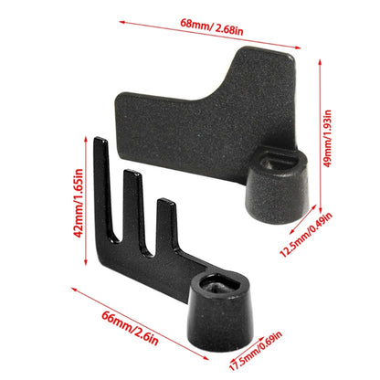 2 PCS Bread Maker Paddles Breadmaker Machine Kitchen Appliance Part Stirring Paddles Replacement Part Metal Material