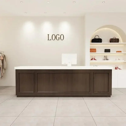 Office Salon Reception Desks Counter Display Checkout Counter Reception Desks Beauty Mostrador Negocio Commercial Furniture