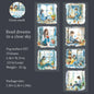 1roll Tape Weekend Window Sill Series Leisure Character Window PET Tape Decoration Notebook Photo Frame Stationery DIY Stickers