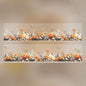 4Style 1Roll/bag floral aquascape tape for DIY handbook cup calendar envelope glass bottle photo frame scrapbook decoration