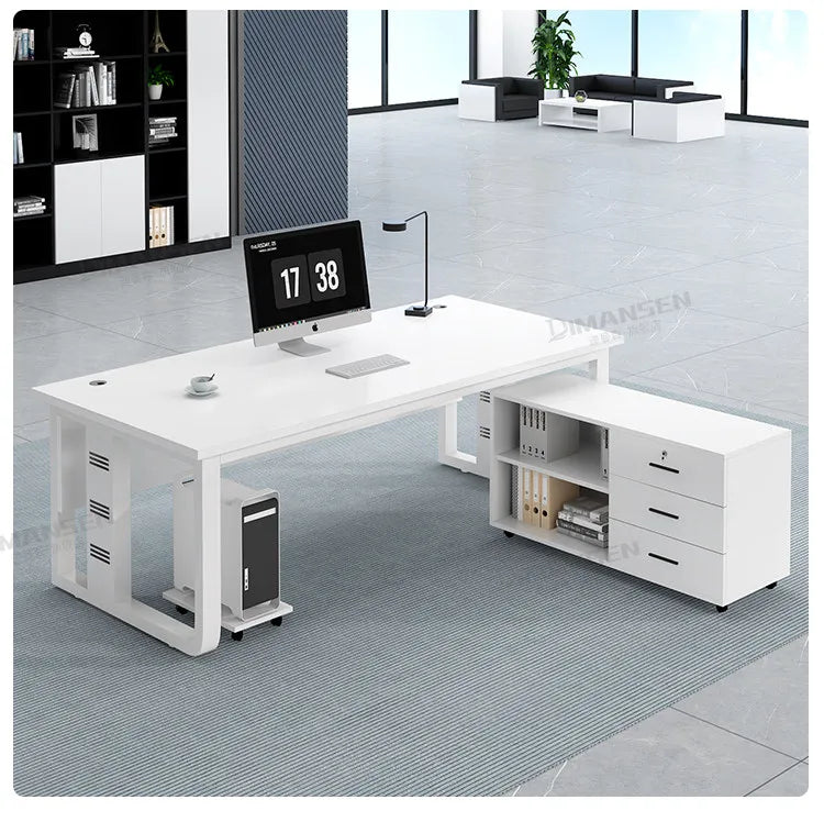 Interior Fashion Office Desk Luxury Designer Aesthetic Office Desk Universal Safe Mesa Ordenador Ornaments Home Furniture