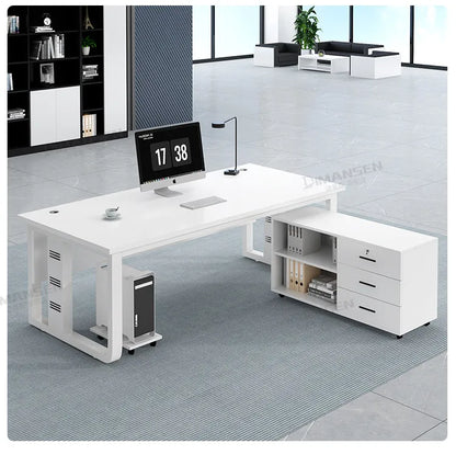 Interior Fashion Office Desk Luxury Designer Aesthetic Office Desk Universal Safe Mesa Ordenador Ornaments Home Furniture