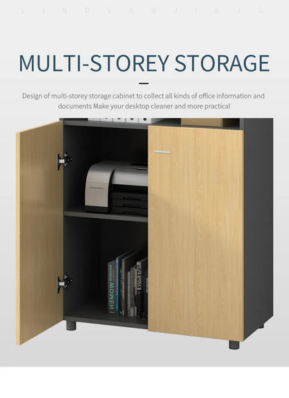 Modern Office Furniture Wooden Office Cabinet File Cabinet
