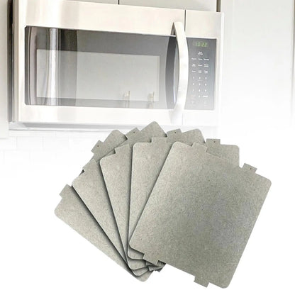 5x Waveguide Covers Microwave Accessories Mica Plate Sheets Universal for Home Oven Repairing Kitchen Appliances Restaurant