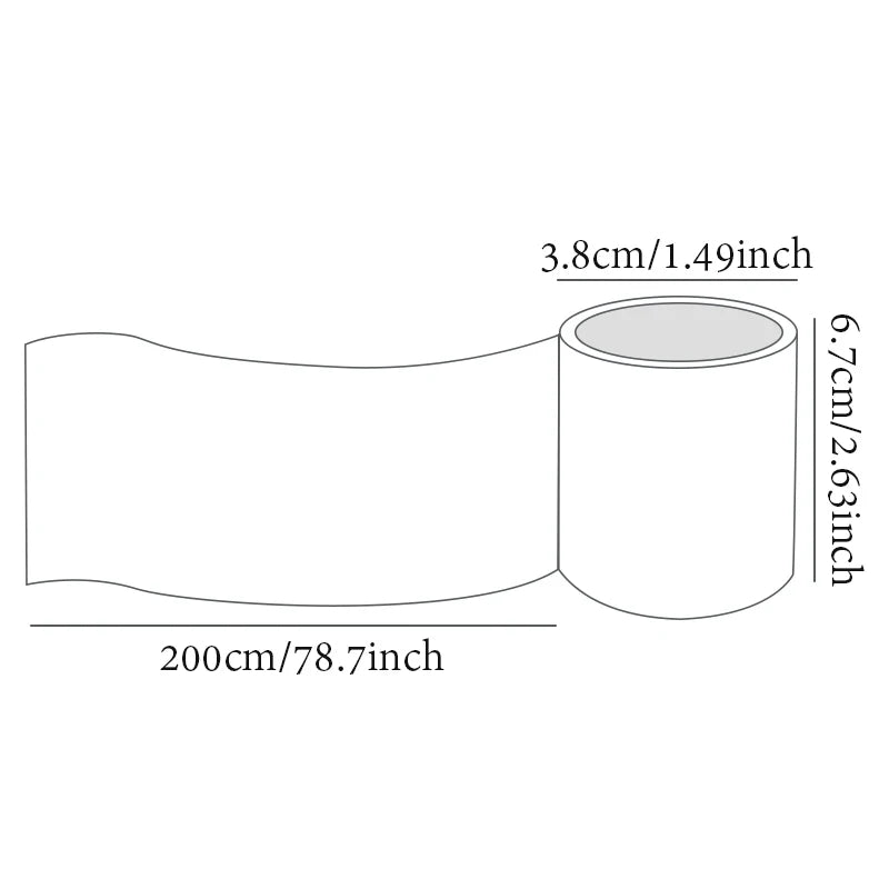 Mr Paper 3rolls/bag Good Time Series Matte PET Scenic Tape Masking Tape DIY Scrapbooking Photo Frame Glass Mug Phone Case