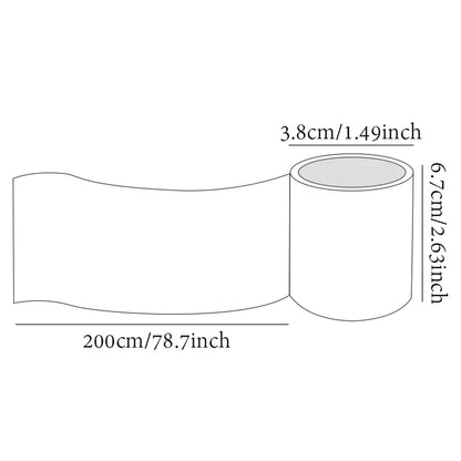 Mr Paper 3rolls/bag Good Time Series Matte PET Scenic Tape Masking Tape DIY Scrapbooking Photo Frame Glass Mug Phone Case