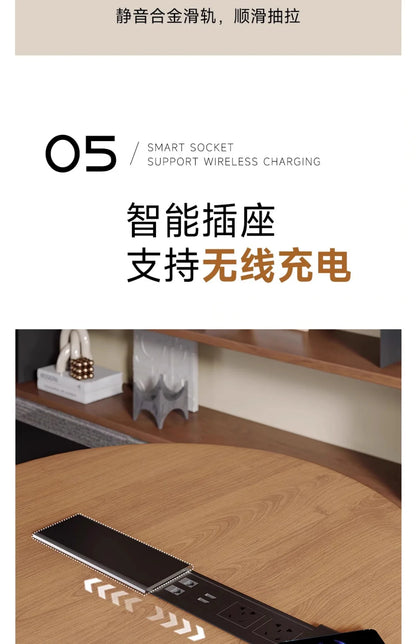 Wooden Study Office Desk Modern Computer Gaming Standing Long Executive Office Desk Luxury Escritorio Oficina Home Products