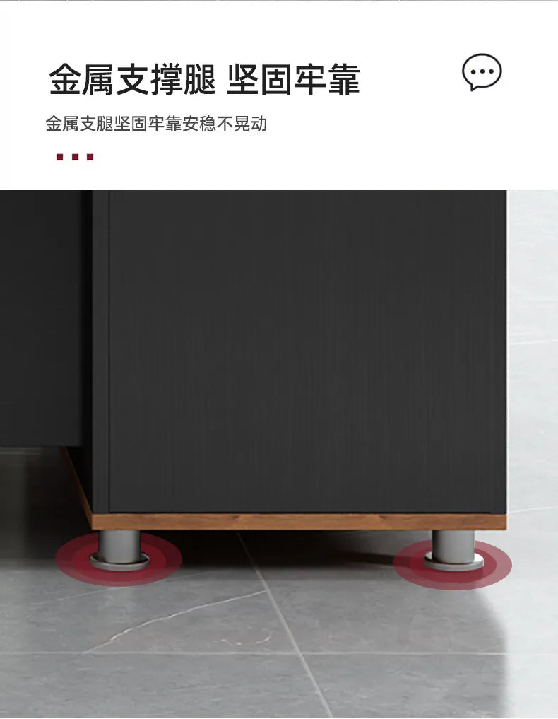 Aesthetic Modern Office Desk Creative Save Space Big Size Fashion Safe Office Desk Professional Mesas Escritorio Home Products