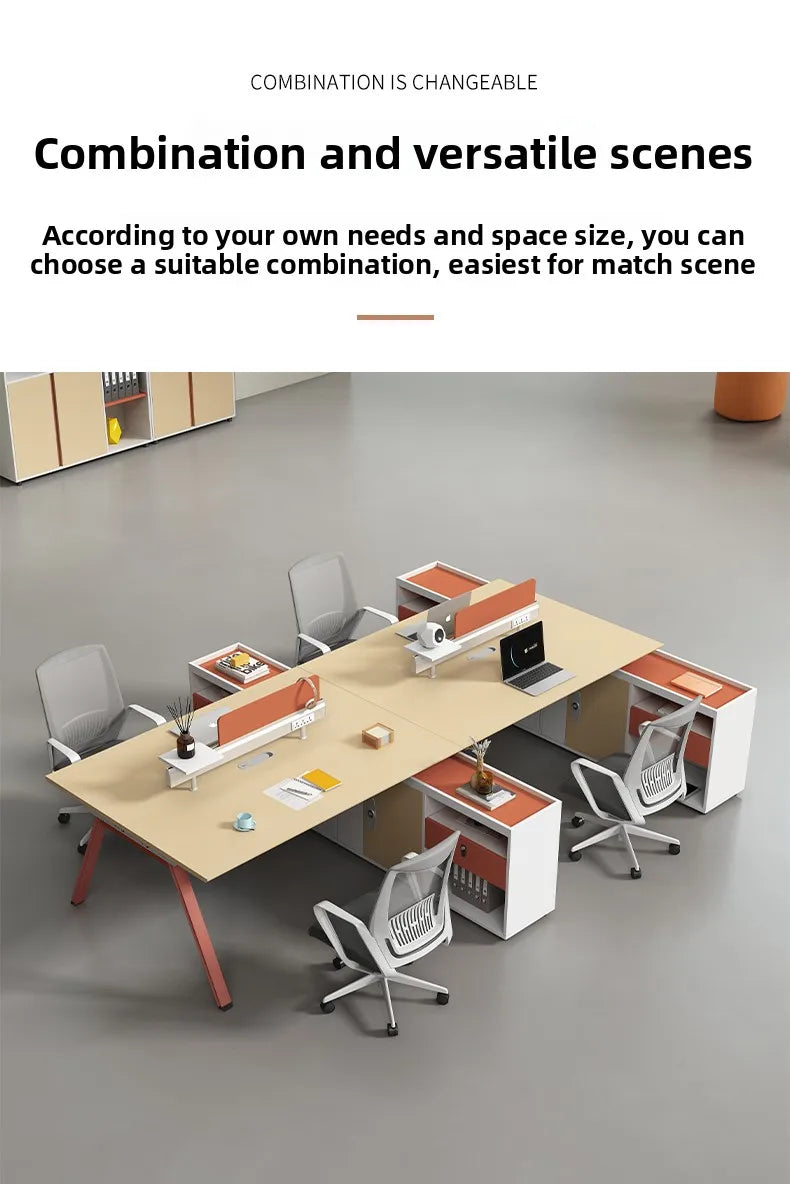 Wide Working Space Convenient Computer Table Workstation Desk Office Furniture Classical Minimalist Office Desks  boss office de