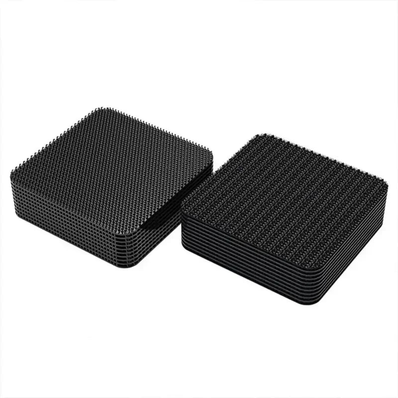 Double Side Adhesive Patch for Car Carpet Fixing Stickers Fasteners Home Office Foot Mats Carpets Anti Skid Grip Nylon Tape Pads