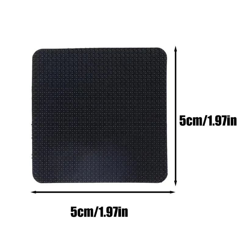 Double Side Adhesive Patch for Car Carpet Fixing Stickers Fasteners Home Office Foot Mats Carpets Anti Skid Grip Nylon Tape Pads