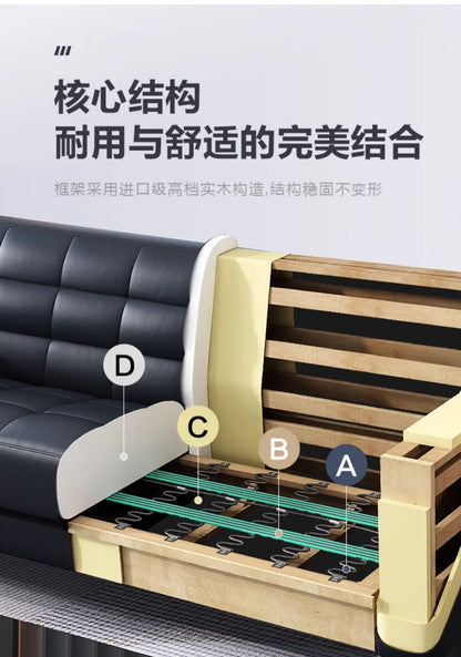 Office Sofa Business Reception Modern Simple Guest Single Three-person Office Sofa Coffee Table Combination Set