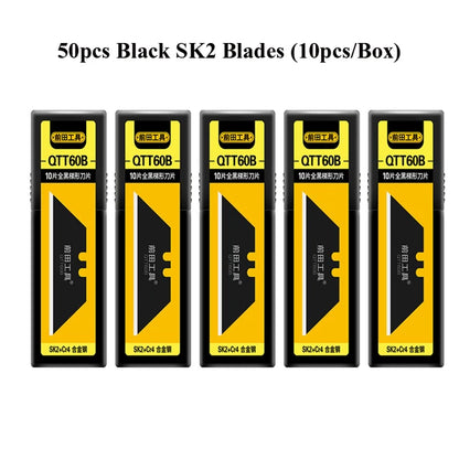 Greener Folding Zinc Alloy Heavy Duty Box Cutter Multifunctional Thickening Tool Wallpaper Utility Knife Paper Cutting