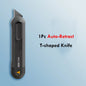 Deli 3pc Set Utility Knife Art Carving Knife Cutter School Suplies Cut Tools Wallpaper Stationery Express Delivery Safe Knife