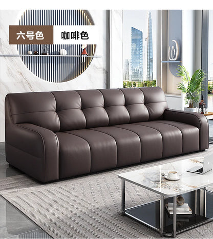 Office Sofa Simple Business Meeting Guest Reception Leisure Lounge Area Small Three-person Coffee Table Combination Set