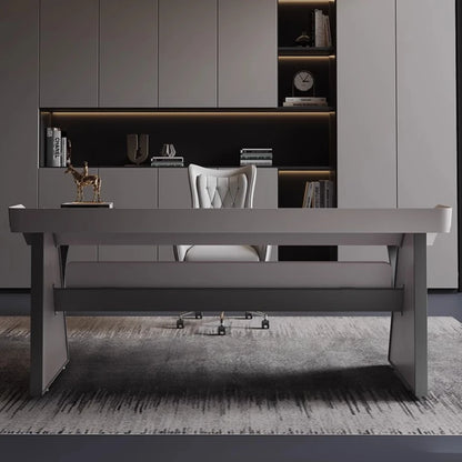 Premium European Style Office Desk Large Craft Sedentary Table Offers Ergonomic Comfort Long Hours Muebles Oficina Accessories
