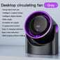 2025 Portable Wall Hanging Fan Digital Display Desktop Fan 100 Wind Speeds  Rechargeable Office Home Electric Mini Fans