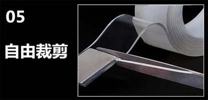 1m 2m 3m 5m Nano Tape Double Sided Tape Transparent Reusable Waterproof Adhesive Strong Tapes Cleanable Kitchen Bathroom Supplie