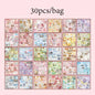 2Style 30Pcs/bag Food Sticker Book DIY Handbook Scrapbook Photo Frame Envelope Phone Case Stickers Scrapbooking Journal Stickers