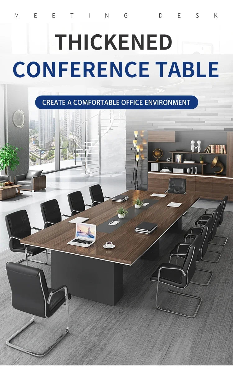 Oval Conference Table Table De Conference Office Set Furniture Wooden 6 Seater Conference Table